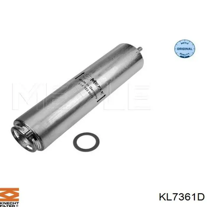 KL7361D Knecht-Mahle топливный фильтр