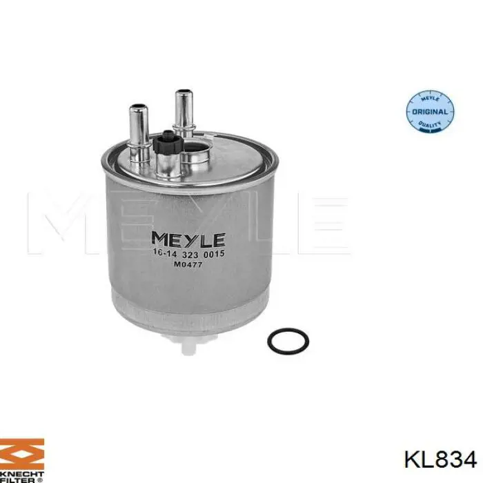 KL834 Knecht-Mahle топливный фильтр