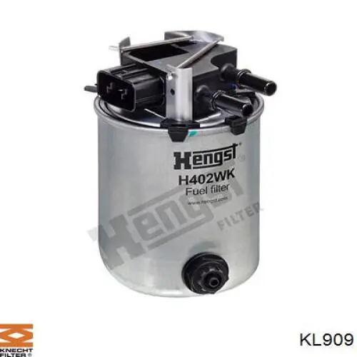 Топливный фильтр KL909 Knecht-Mahle