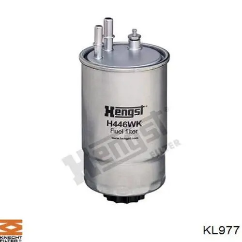 Топливный фильтр KL977 Knecht-Mahle