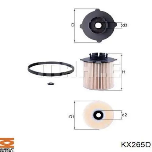 KX265D Knecht-Mahle