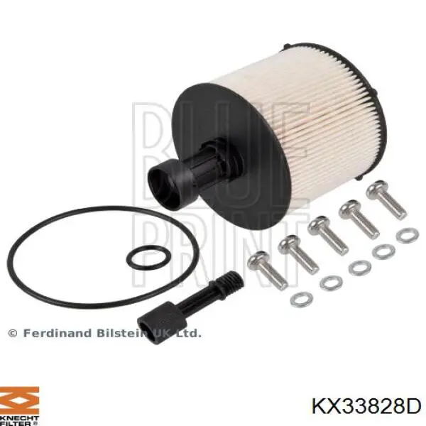 Топливный фильтр KX33828D Knecht-Mahle