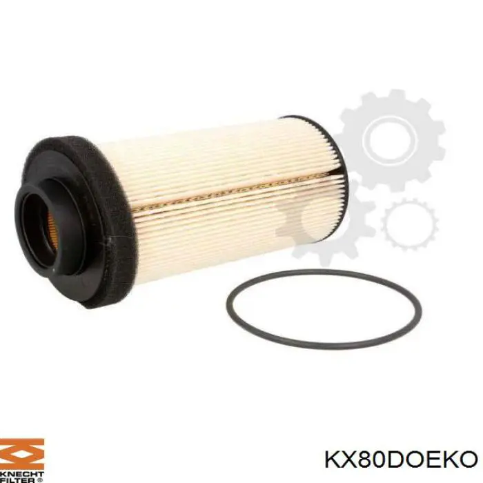 KX80D OEKO Knecht-Mahle топливный фильтр