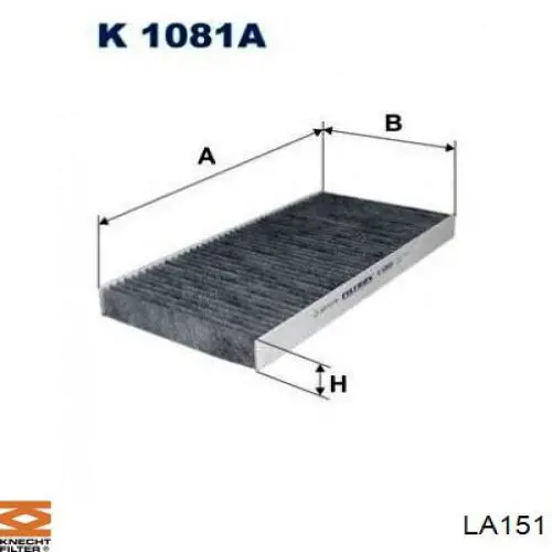Воздушный фильтр салона Volvo 6774452