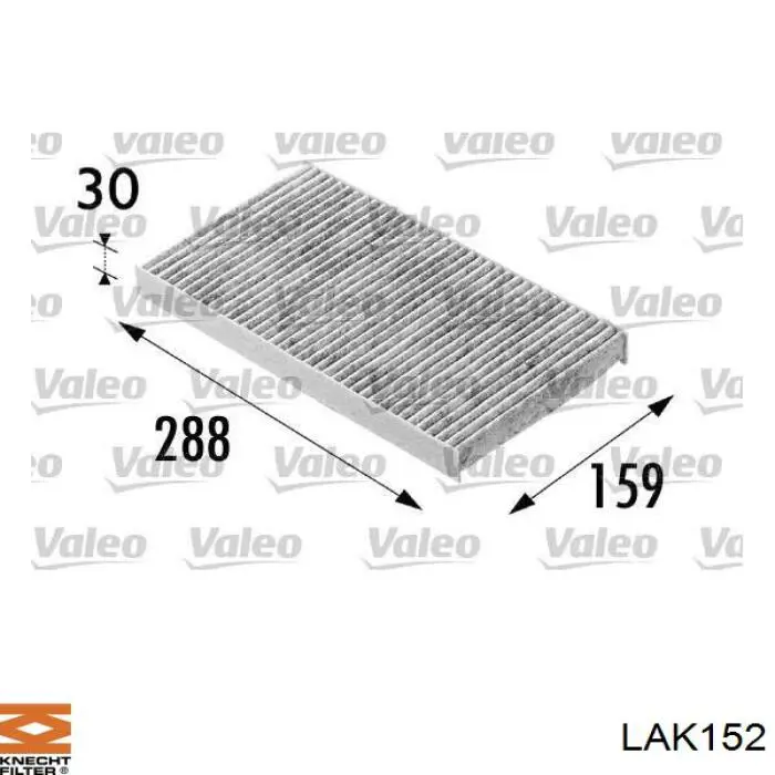 AF5160A Alpha Filter Внутрисалонный фильтр