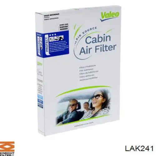 B143 Vasco Filters Внутрисалонный фильтр