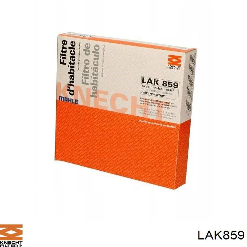 LAK859 Knecht-Mahle фильтр салона