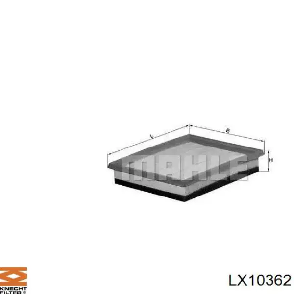 Воздушный фильтр LX10362 Knecht-Mahle