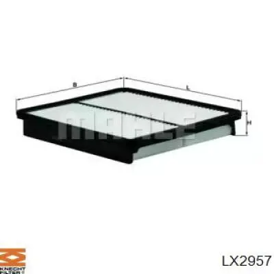 Воздушный фильтр LX2957 Knecht-Mahle