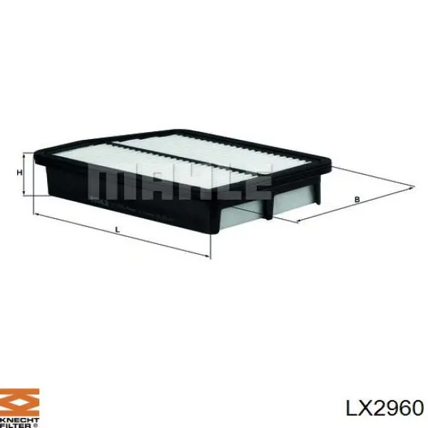 Фільтр повітряний LX2960 Knecht-Mahle