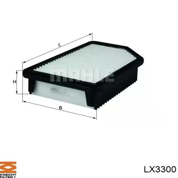 LX3300 Knecht-Mahle воздушный фильтр