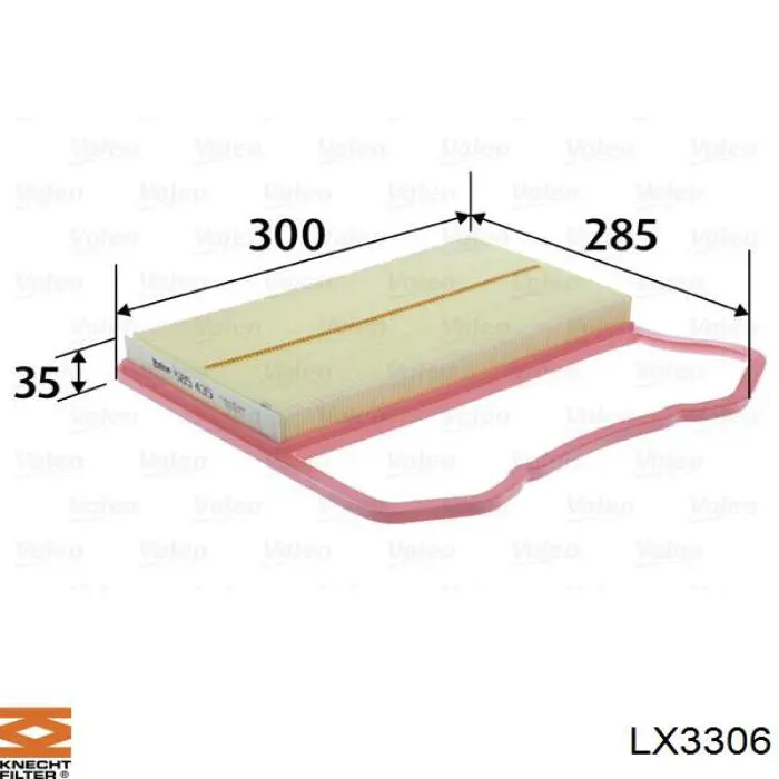Воздушный фильтр 15124311 Profit