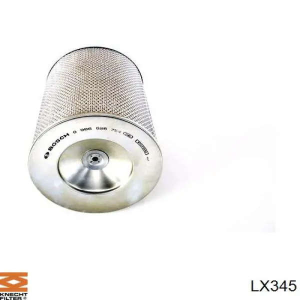 Воздушный фильтр LX345 Knecht-Mahle