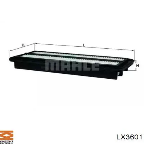 Воздушный фильтр LX3601 Knecht-Mahle