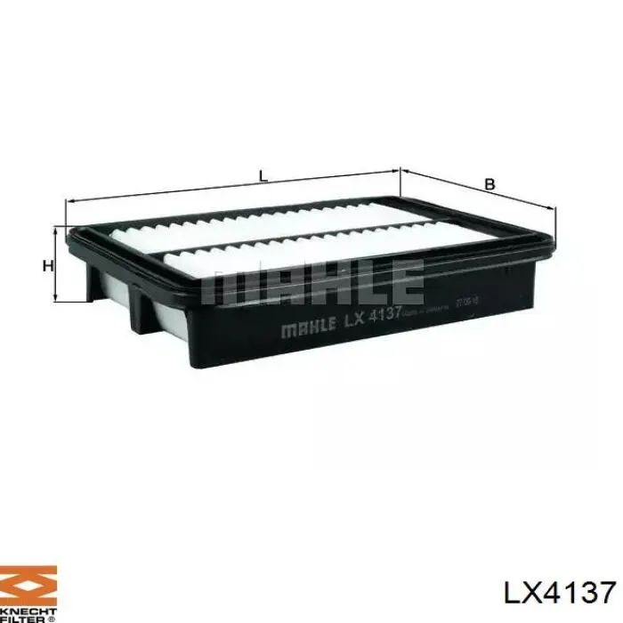 Воздушный фильтр LX4137 Knecht-Mahle