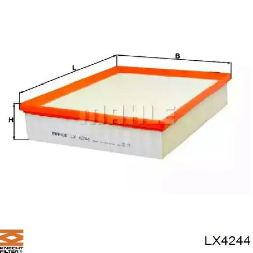 Элемент воздушного фильтра Alpha Filter AF1904 цена, от 4.55 USD