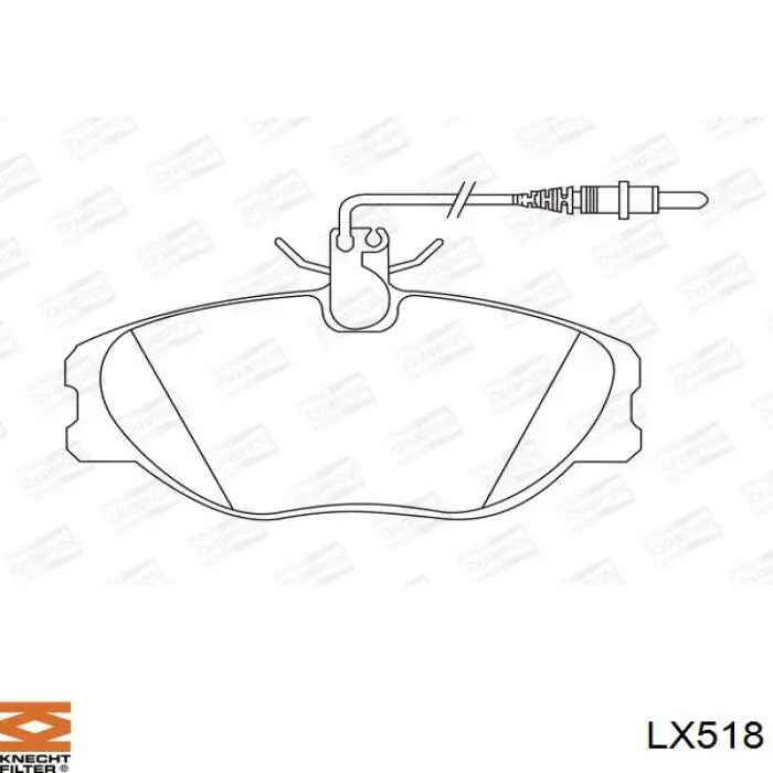 Купить A6040940804 Mercedes Автомобильный фильтр воздуха
