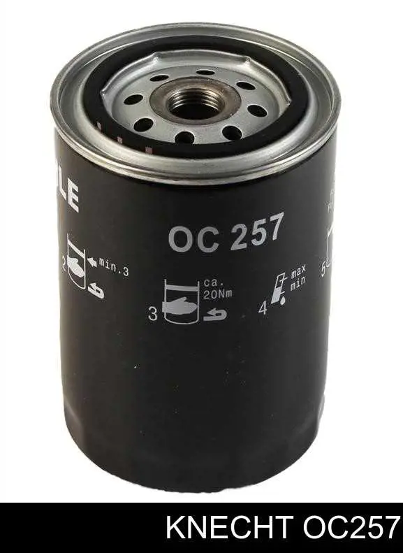 OC257 Knecht-Mahle масляный фильтр