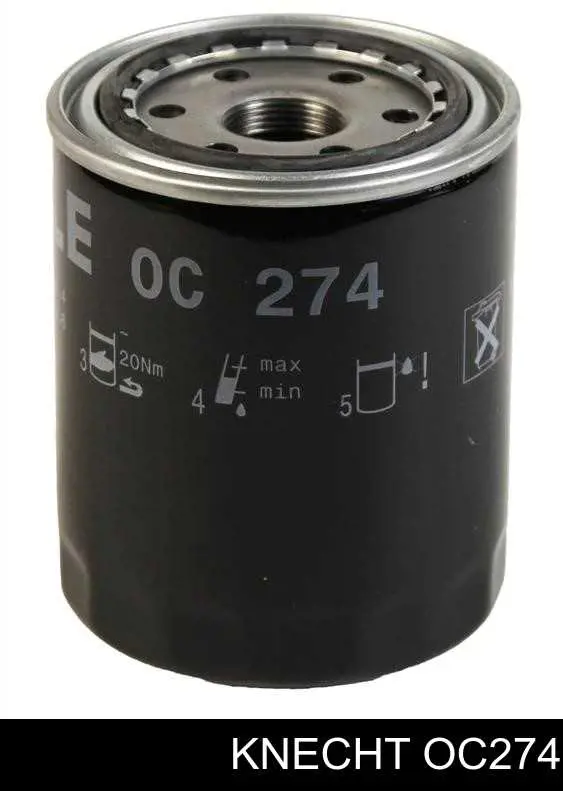OC274 Knecht-Mahle масляный фильтр
