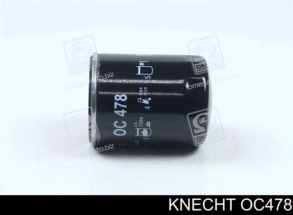 OC478 Knecht-Mahle масляный фильтр
