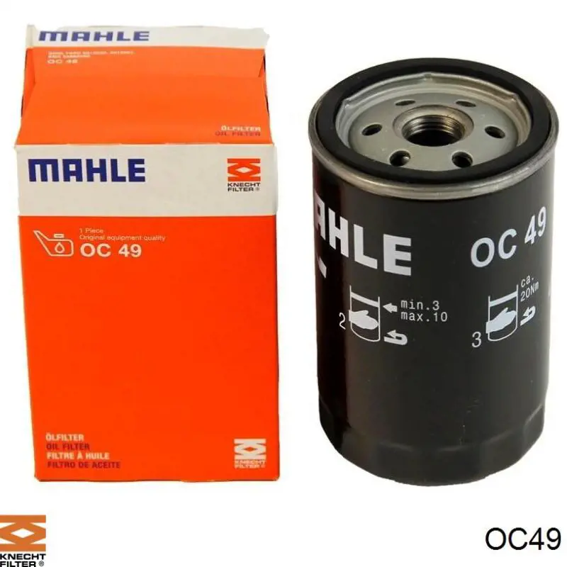 OC49 Knecht-Mahle масляный фильтр