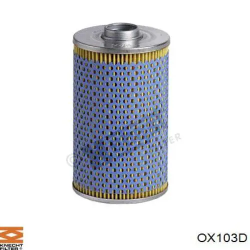 OX103D Knecht-Mahle масляный фильтр