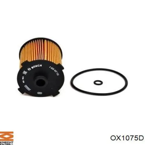 OX1075D Knecht-Mahle filtro de óleo