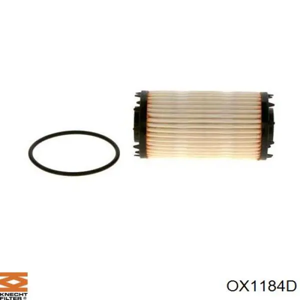 OX1184D Knecht-Mahle filtro de óleo