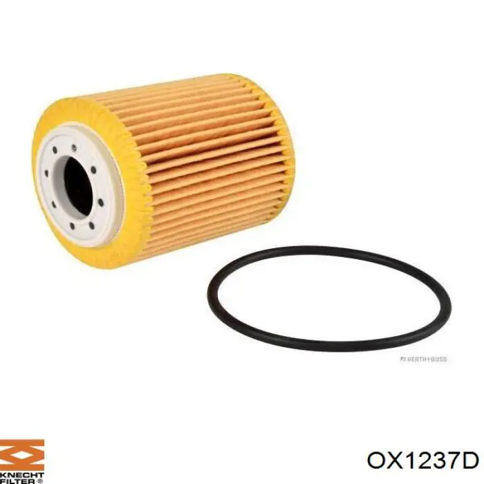 OX1237D Knecht-Mahle масляный фильтр