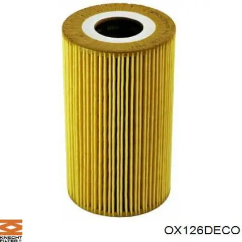 OX126DECO Knecht-Mahle масляный фильтр