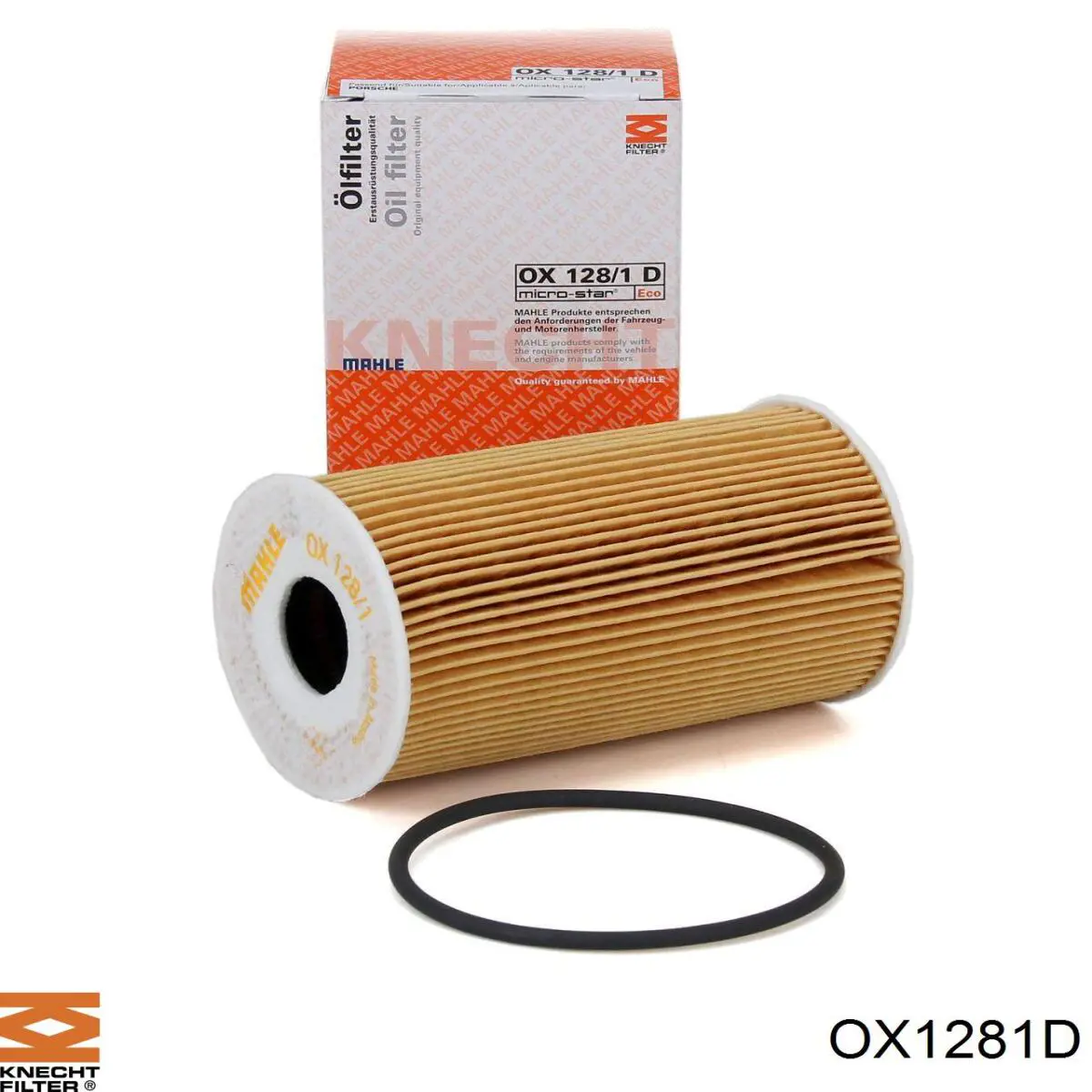 OX1281D Knecht-Mahle масляный фильтр