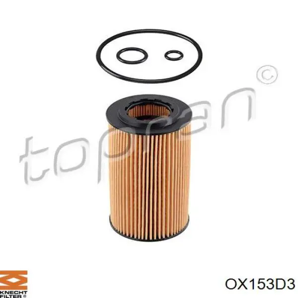Фильтр очистки масла центробежный Knecht-Mahle OX153D3 цена, от 4.91 USD