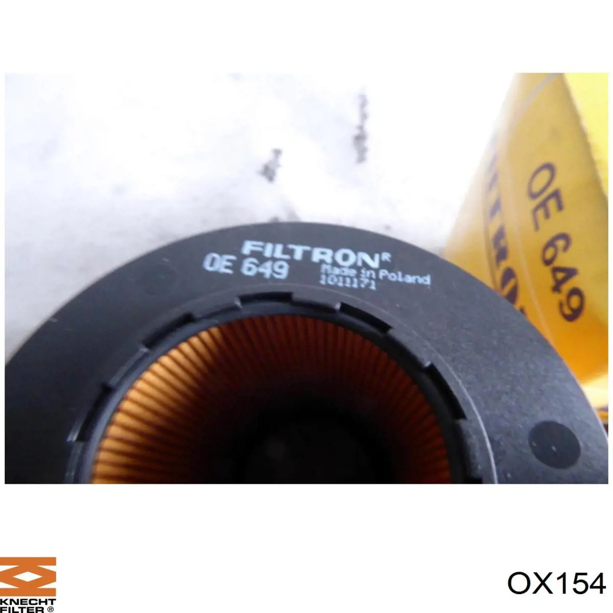 Масляный фильтр OX154 Knecht-Mahle