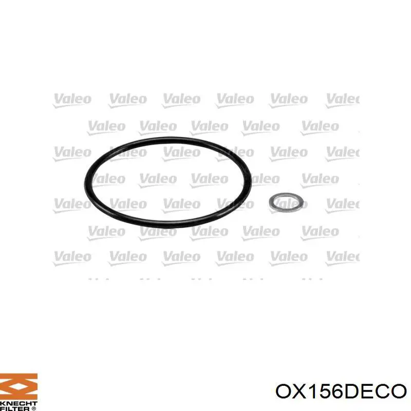 OX156DECO Knecht-Mahle масляный фильтр