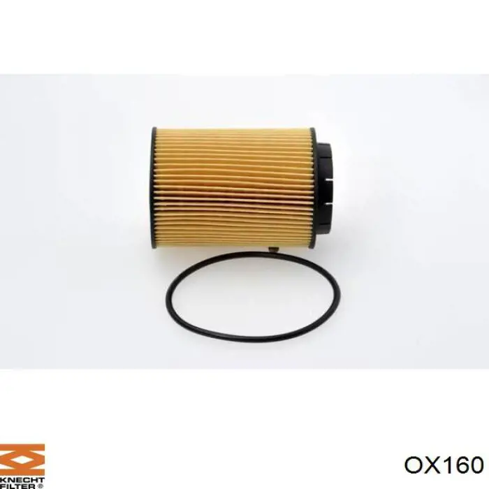 OX160 Knecht-Mahle масляный фильтр