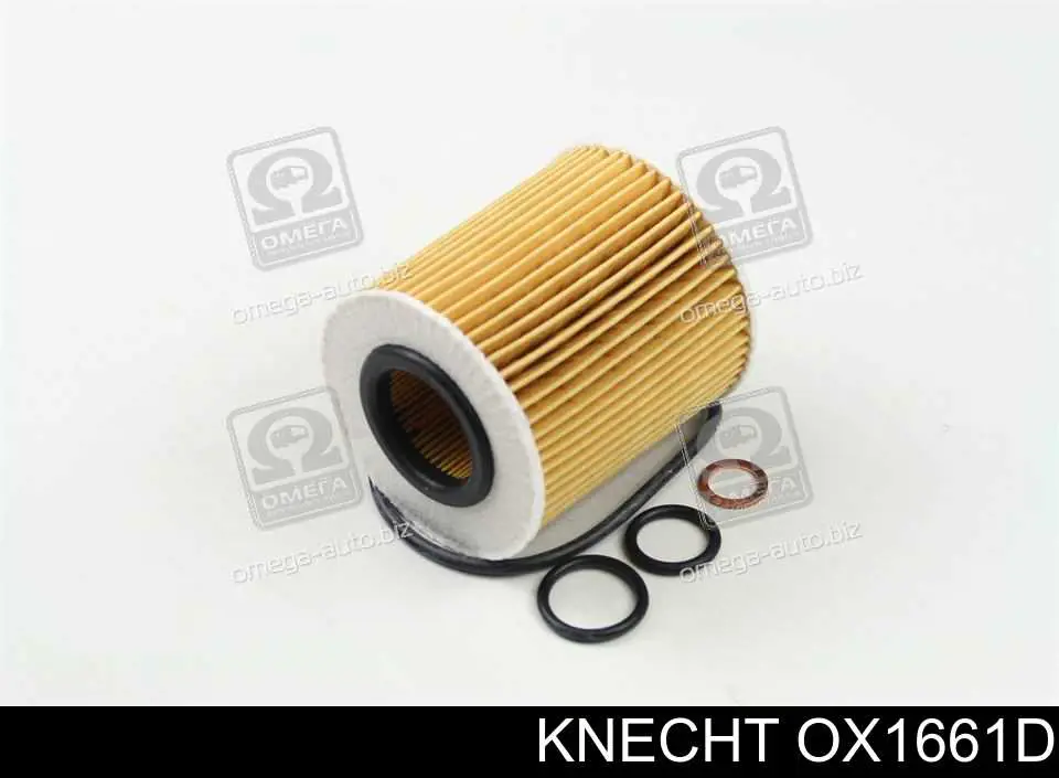 OX1661D Knecht-Mahle масляный фильтр
