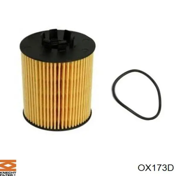 OX173D Knecht-Mahle масляный фильтр