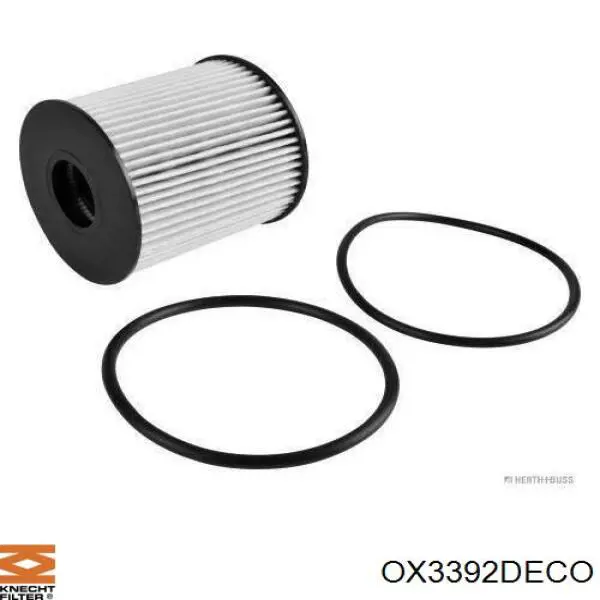 OX3392DECO Knecht-Mahle масляный фильтр