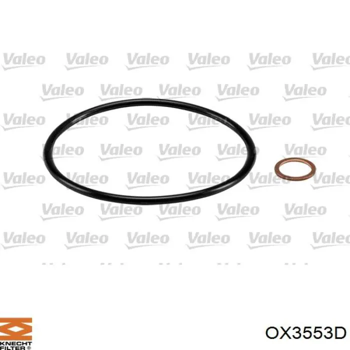Фільтр масляний OX3553D Knecht-Mahle