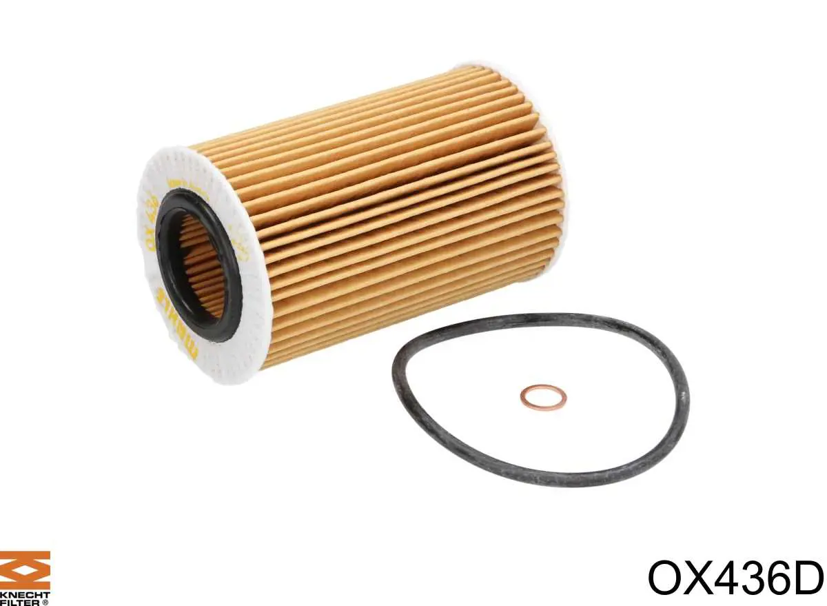 OX436D Knecht-Mahle масляный фильтр