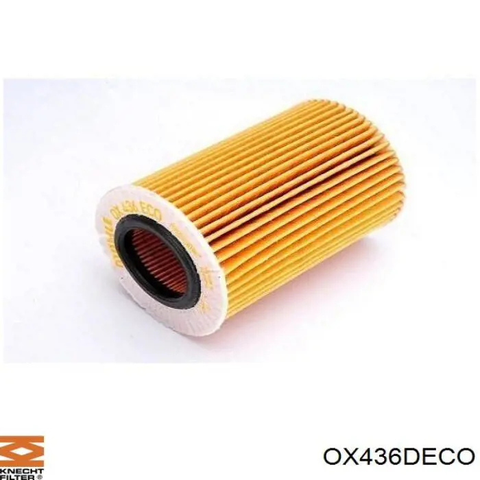 OX436DECO Knecht-Mahle масляный фильтр