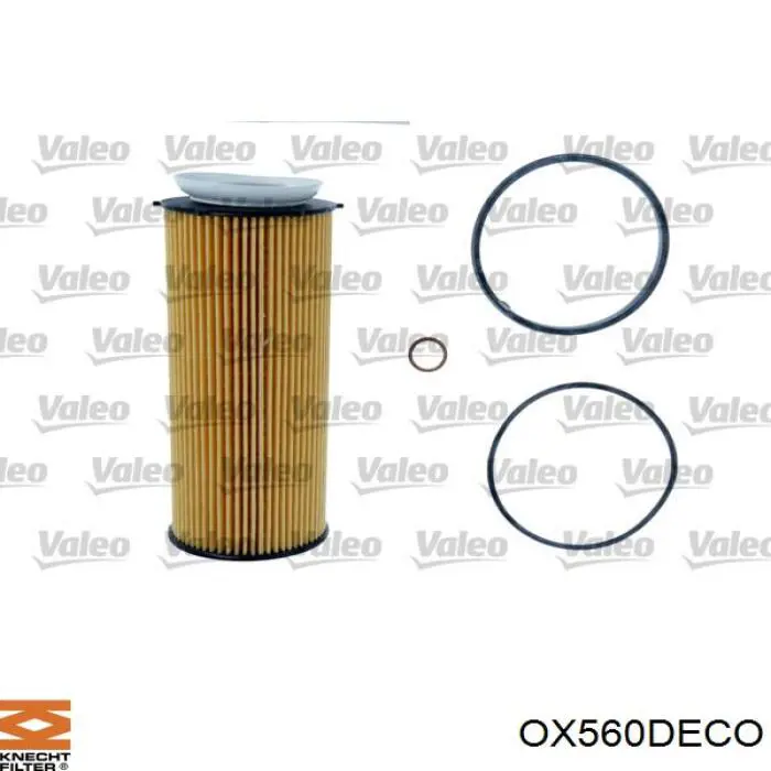 OX560DECO Knecht-Mahle масляный фильтр