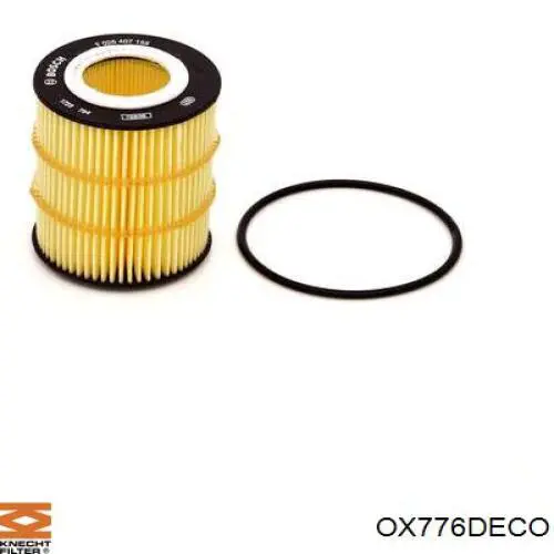 OX776DECO Knecht-Mahle масляный фильтр