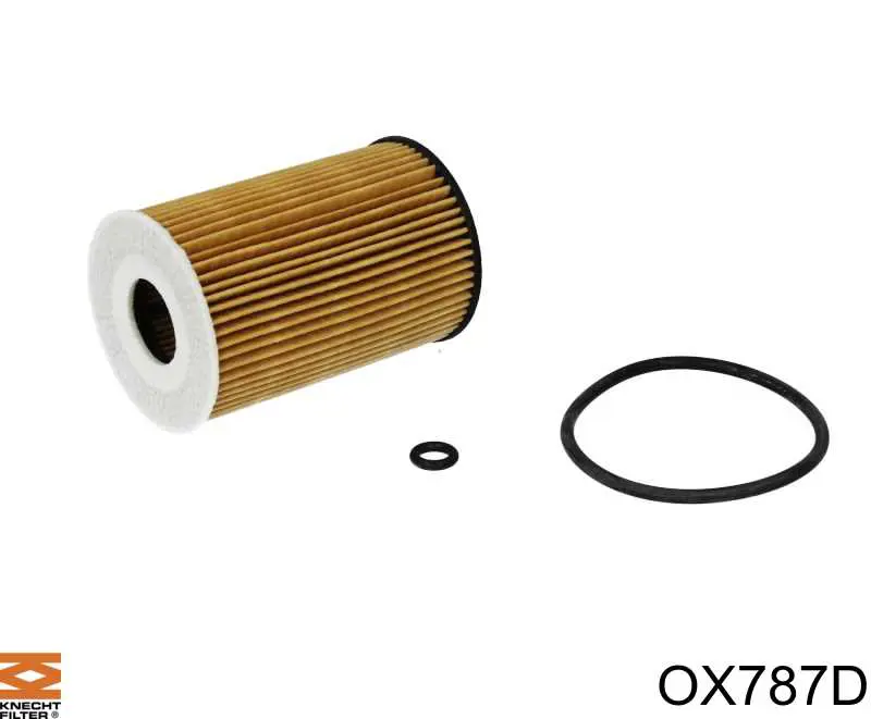 OX787D Knecht-Mahle масляный фильтр