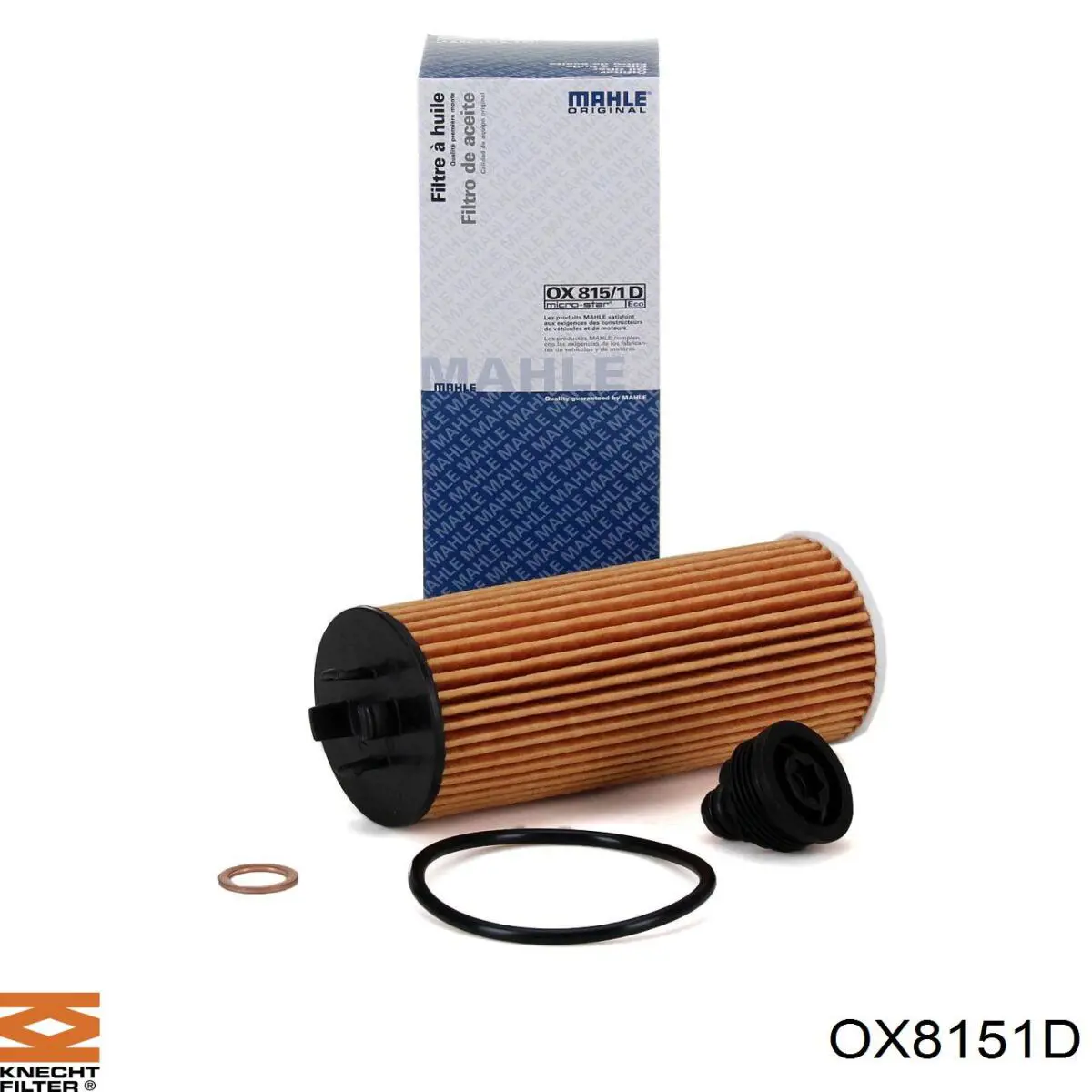 Масляный фильтр OX8151D Knecht-Mahle