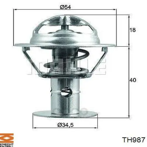 Термостат TH987 Knecht-Mahle