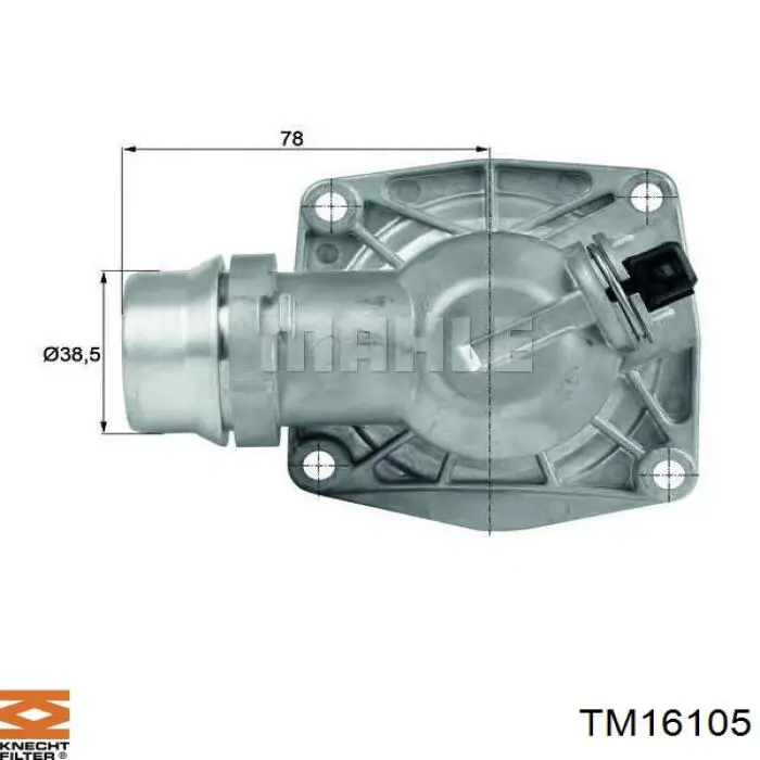 TM16105 Knecht-Mahle термостат