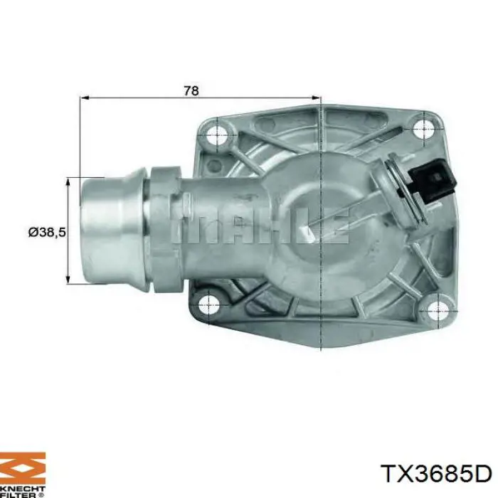 Термостат TX3685D Knecht-Mahle