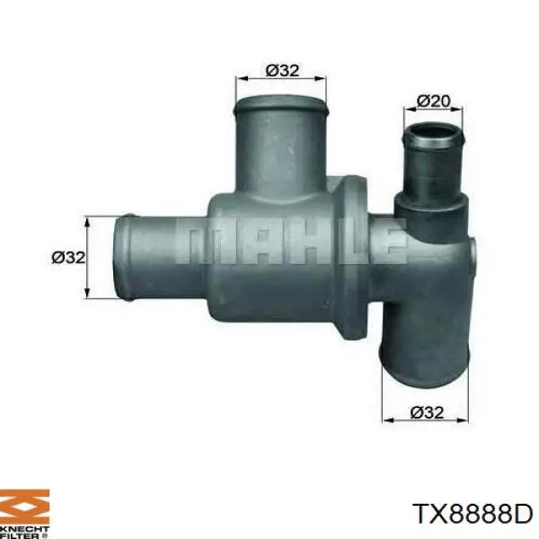 Термостат TX8888D Knecht-Mahle