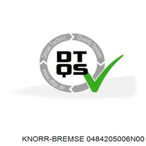 Датчик давления пневматической тормозной системы 0484205006N00 Knorr-bremse